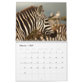 Kalender der Zebra-Manie-2014 (Feb 2027)