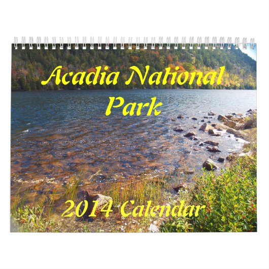 Kalender des Acadia-Nationalpark-2014 (Titelbild)