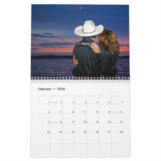 Kalender des Carolina-Sumpf-klebriger Freien-2017 (Feb 2026)