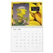 Kalender des Drachen 2018 der Frucht-5.5x7 und der (Mär 2026)