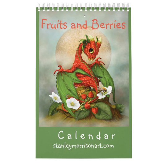 Kalender des Drachen 2018 der Früchte 11x7 und der (Titelbild)