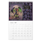 Kalender des Drachen 2018 der Früchte 11x7 und der (Jan 2027)