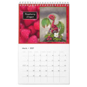 Kalender des Drachen 2018 der Früchte 11x7 und der (Mär 2027)