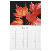 Kalender des Fall-Herbst-Laub-2017 (Mär 2027)