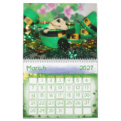 Kalender des Gecko-2019 mit Haube (Mär 2027)