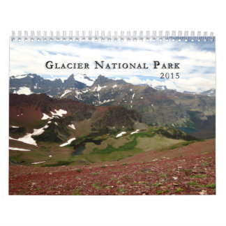 Kalender des Glacier Nationalpark-2015