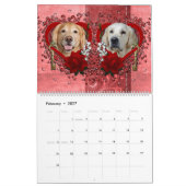 Kalender des golden retriever-2014 (Feb 2027)