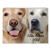 Kalender des golden retriever-2014 (Titelbild)
