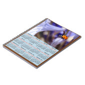 Kalender des Jahres 2025 Notizblock (Linke Seite)