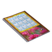 Kalender des Jahres 2025 Notizblock (Rechte Seite)