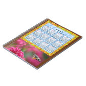 Kalender des Jahres 2025 Notizblock (Linke Seite)