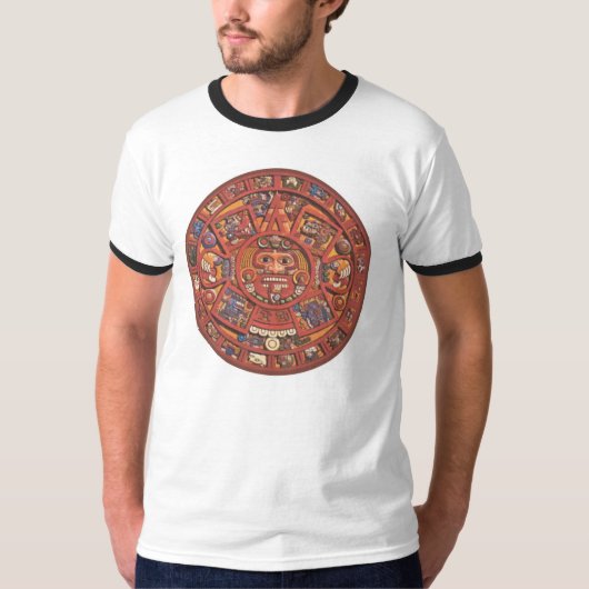 Kalender des Maya-AD2012 T-Shirt (Vorderseite)