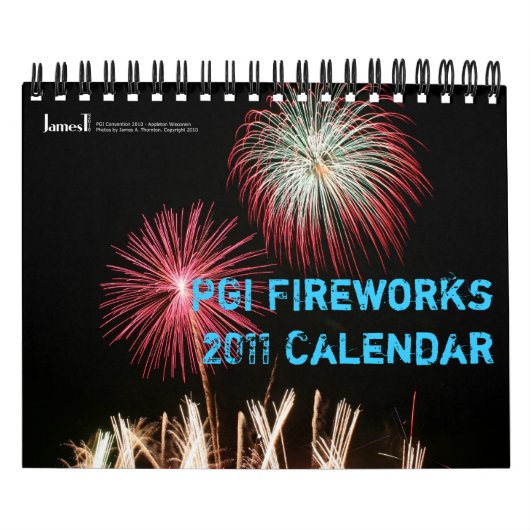Kalender des PGI Feuerwerk-Foto-2011 (Titelbild)