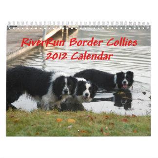 Kalender des RiverRun GrenzCollies-2012
