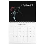 Kalender des Röntgenblick-Skelett-2011 (Feb 2027)