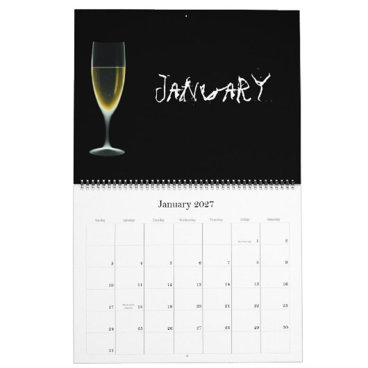 Kalender des Röntgenblick-Skelett-2011 (Jan 2027)