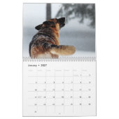 Kalender des Schäferhund-Hund2014 (Jan 2027)