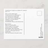 Kalender des Souls 01 Postkarte (Rückseite)