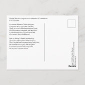 Kalender des Souls 27 Postkarte (Rückseite)