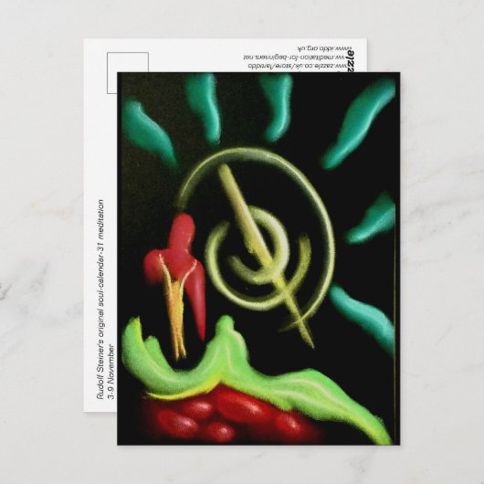 Kalender des Souls 31 Postkarte (Vorne/Hinten)