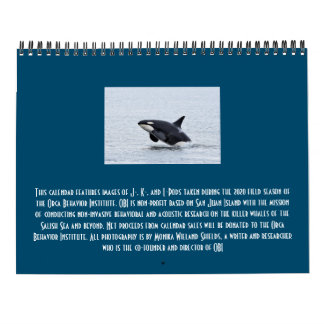 Kalender des südlichen Killerwals 2021