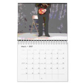 Kalender des Trompete-Ball-[abwechselnder Entwurf (Mär 2027)