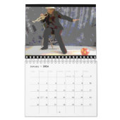 Kalender des Trompete-Ball-[abwechselnder Entwurf (Jan 2026)