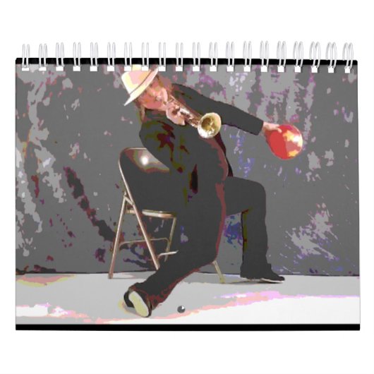 Kalender des Trompete-Ball-[abwechselnder Entwurf (Titelbild)