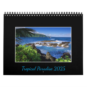 Kalender des tropischen Paradieses