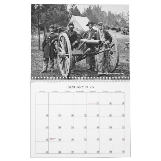 Kalender des Zivilen Krieges 2024 (Jan 2026)