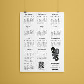 Kalender Deutsch 2025 Jahr Kalender Basic Magneteinladung