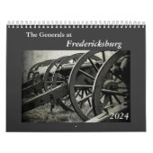 Kalender: Die Generäle im Fredericksburg Cale Kalender (Titelbild)
