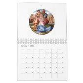 KALENDER: DIE KUNST VON MICHELANGELO KALENDER (Jan 2026)