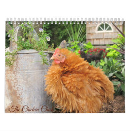 Kalender: Die Menge des Huhn-Kükens Kalender