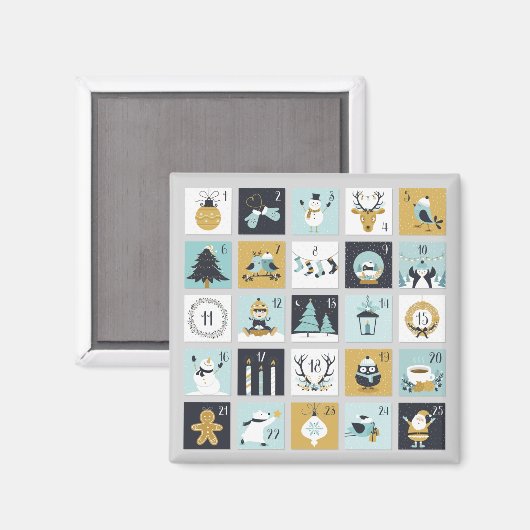 Kalender drucken magnet (Vorderseite/Rückseite)