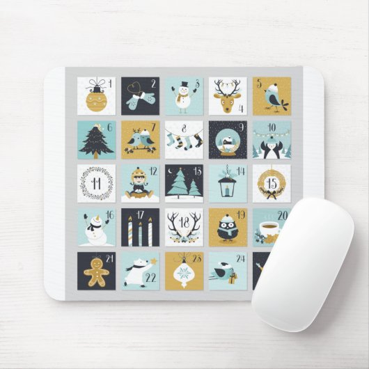 Kalender drucken mousepad (Mit Mouse)