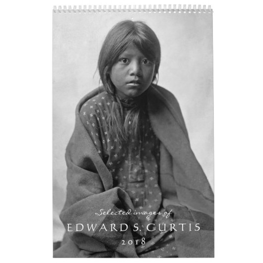 Kalender Edward S. Curtis Ureinwohner-2018 (Titelbild)