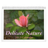 Kalender: Empfindliche Natur Kalender (Titelbild)