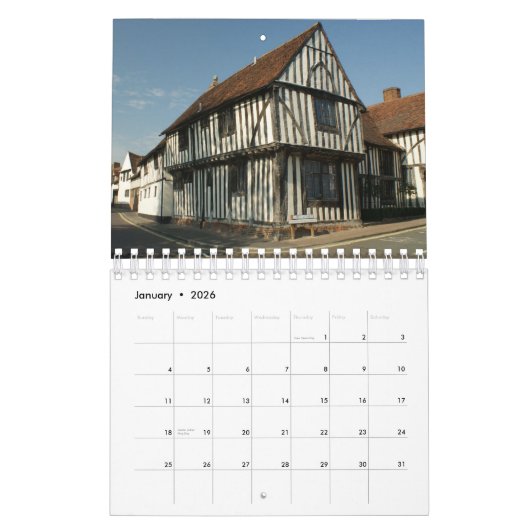 Kalender Englands 2015 (Jan 2026)