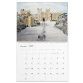 Kalender Englisch Landscape Aquarellbilder (Jan 2027)