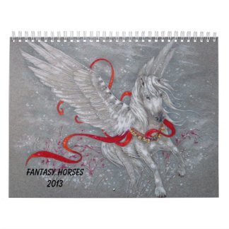 Kalender -- Fantasie-Pferde 2013
