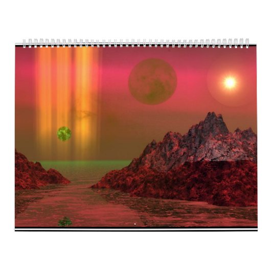 Kalender Fantasy-Landschaften (Titelbild)