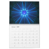 Kalender - farbige Fraktale Kunst - (Jan 2027)