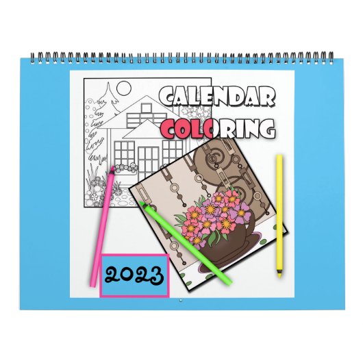 Kalender , Färbung (Titelbild)