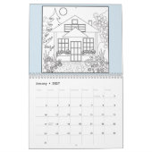 Kalender , Färbung , 2018 (Jan 2027)