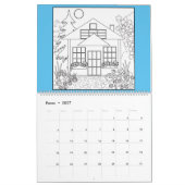 Kalender , Färbung , 2021 (Jan 2027)