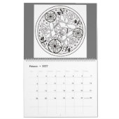 Kalender , Färbung , 2021 (Feb 2027)