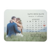 Kalender-Foto-Magnet Magnet (Horizontal)