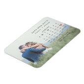 Kalender-Foto-Magnet Magnet (Linke Seite)