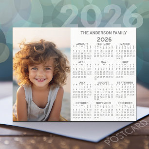 Kalender - Foto Volljährig anzeigen Modern Postkarte